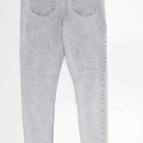 New Look Womens Grey   Skinny Jeans Size 12 L29 in