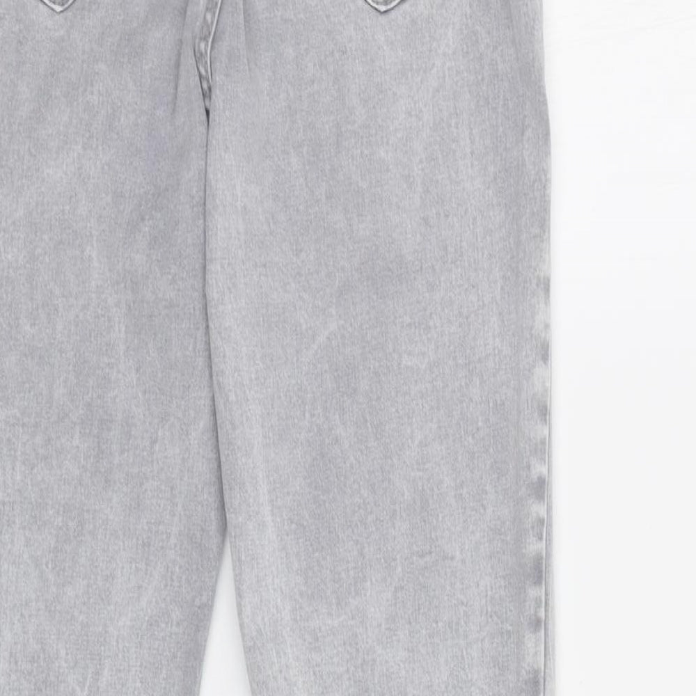New Look Womens Grey   Skinny Jeans Size 12 L29 in