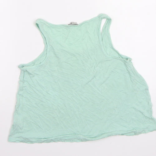TU Womens Green   Basic Tank Size 8