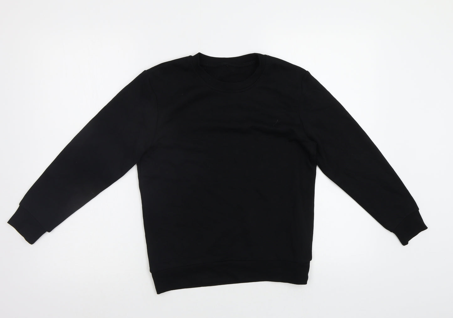 George Boys Black   Pullover Sweatshirt Size 9-10 Years