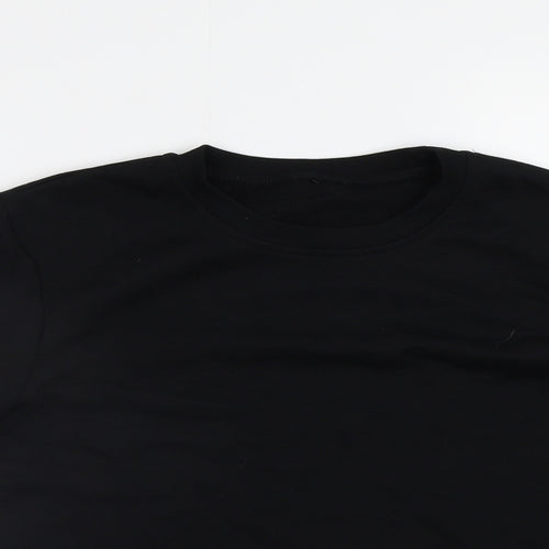 George Boys Black   Pullover Sweatshirt Size 9-10 Years