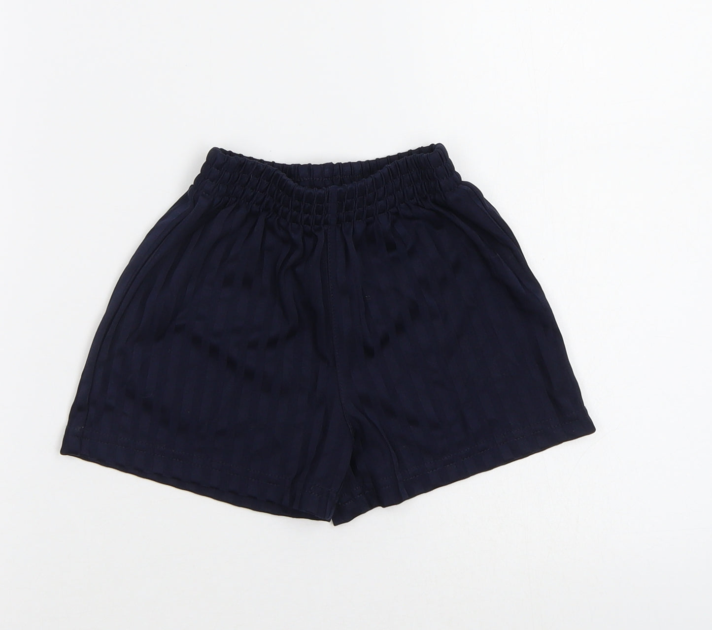 George Boys Blue Striped  Sweat Shorts Size 3-4 Years