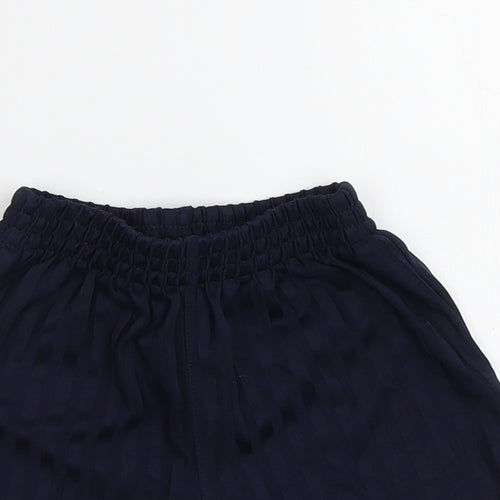 George Boys Blue Striped  Sweat Shorts Size 3-4 Years