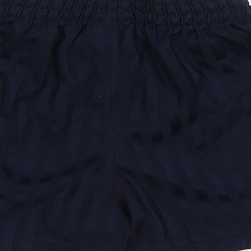George Boys Blue Striped  Sweat Shorts Size 3-4 Years