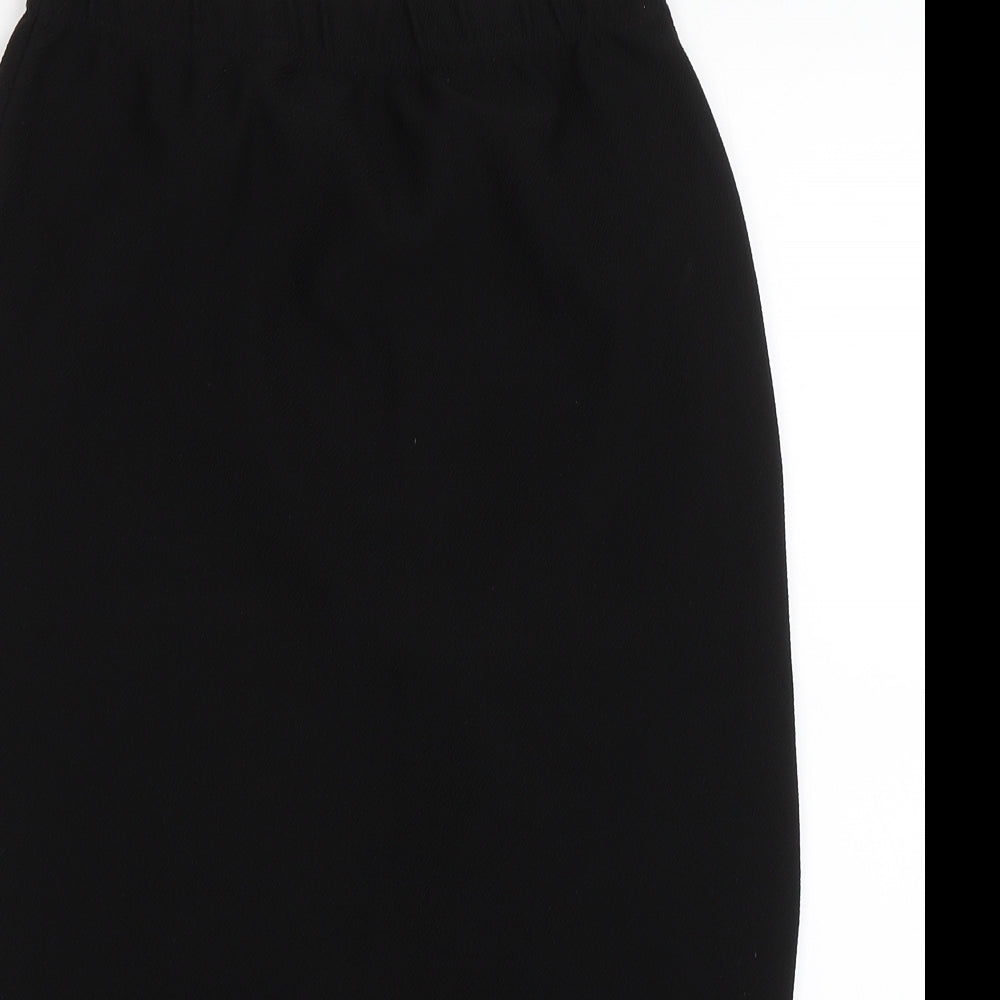 Miss Look Womens Black   Straight & Pencil Skirt Size 14