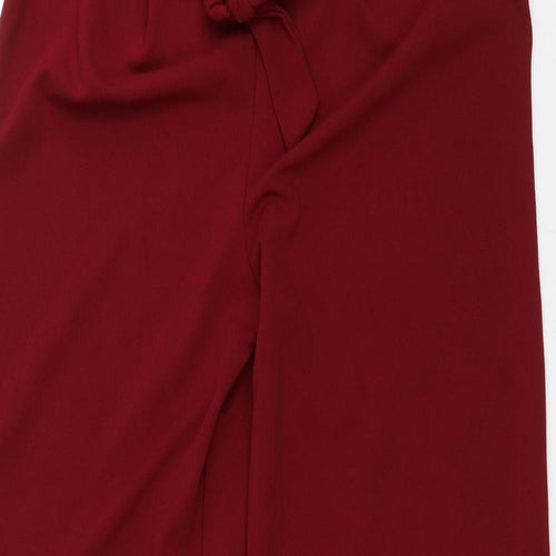 Femme Luxe Womens Red   Trousers  Size 37 in L29 in