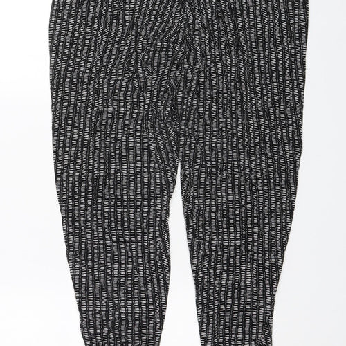 Papaya Womens Black   Harem Trousers Size 18 L26 in