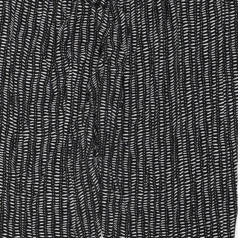 Papaya Womens Black   Harem Trousers Size 18 L26 in