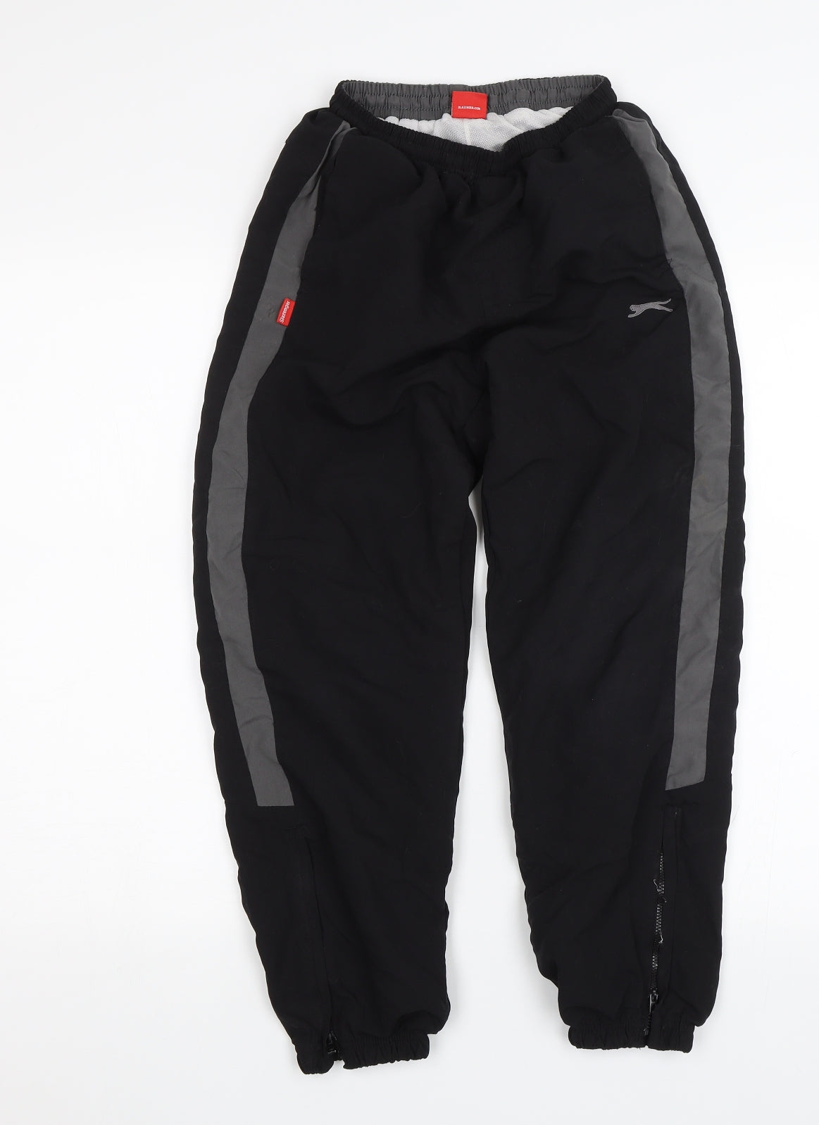 Slazenger Boys Black   Sweatpants Trousers Size 9-10 Years