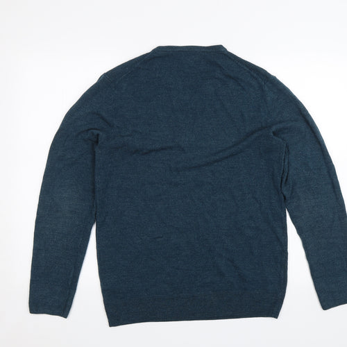 F&F Mens Blue   Pullover Jumper Size M
