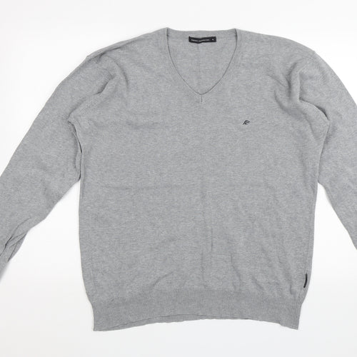 French Connection Mens Grey   Pullover Jumper Size XL