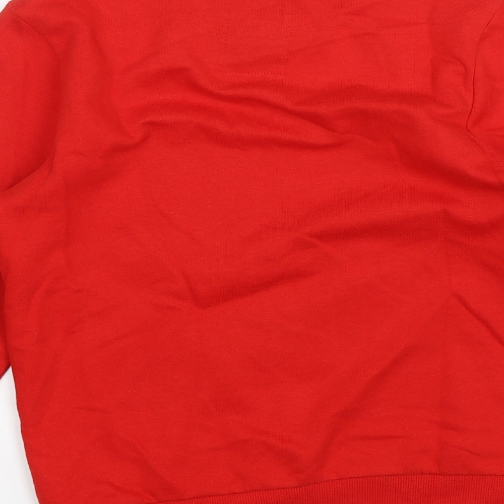 F&F Boys Red   Pullover Jumper Size 7-8 Years  - Christmas jumper