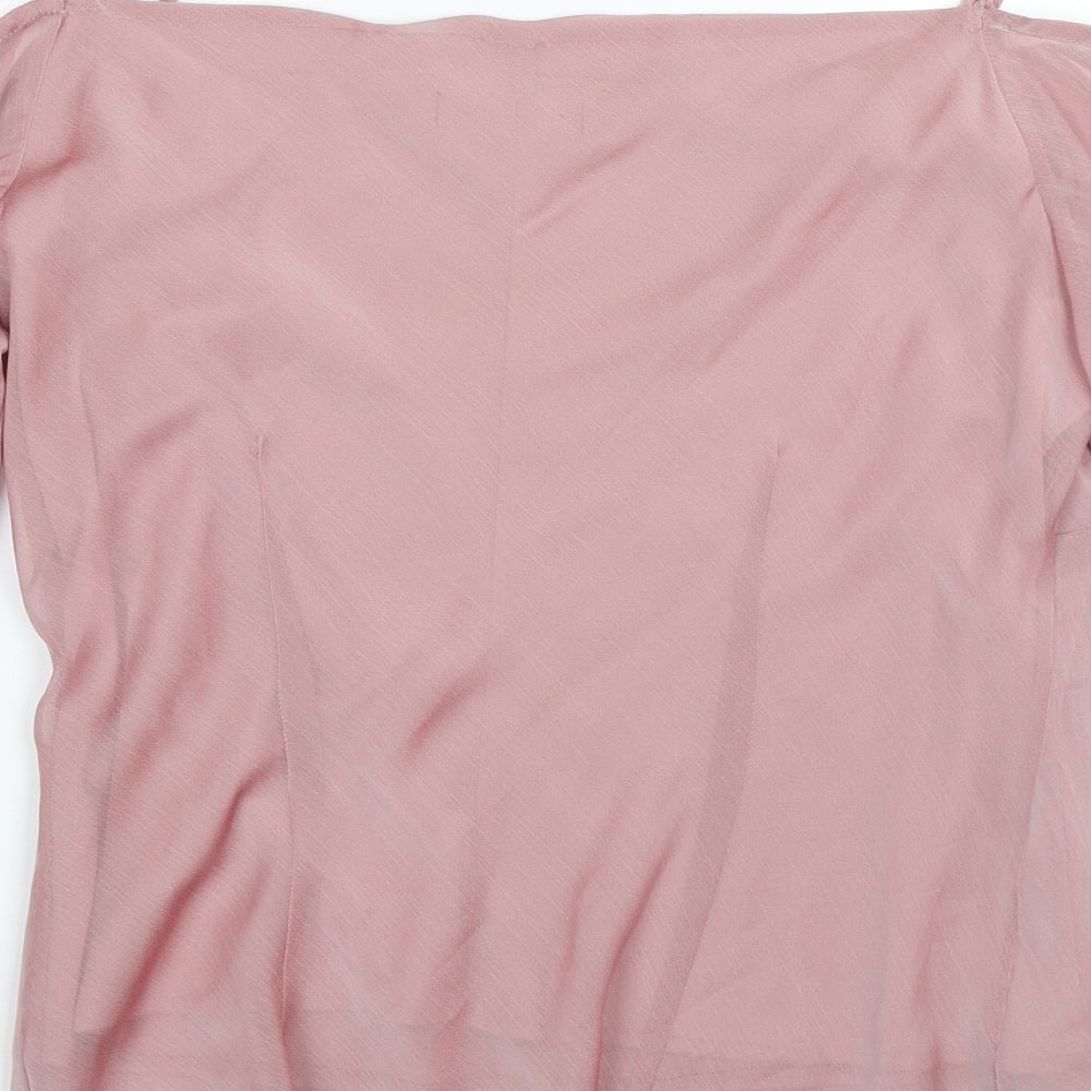 Wallis Womens Pink   Basic Blouse Size 16