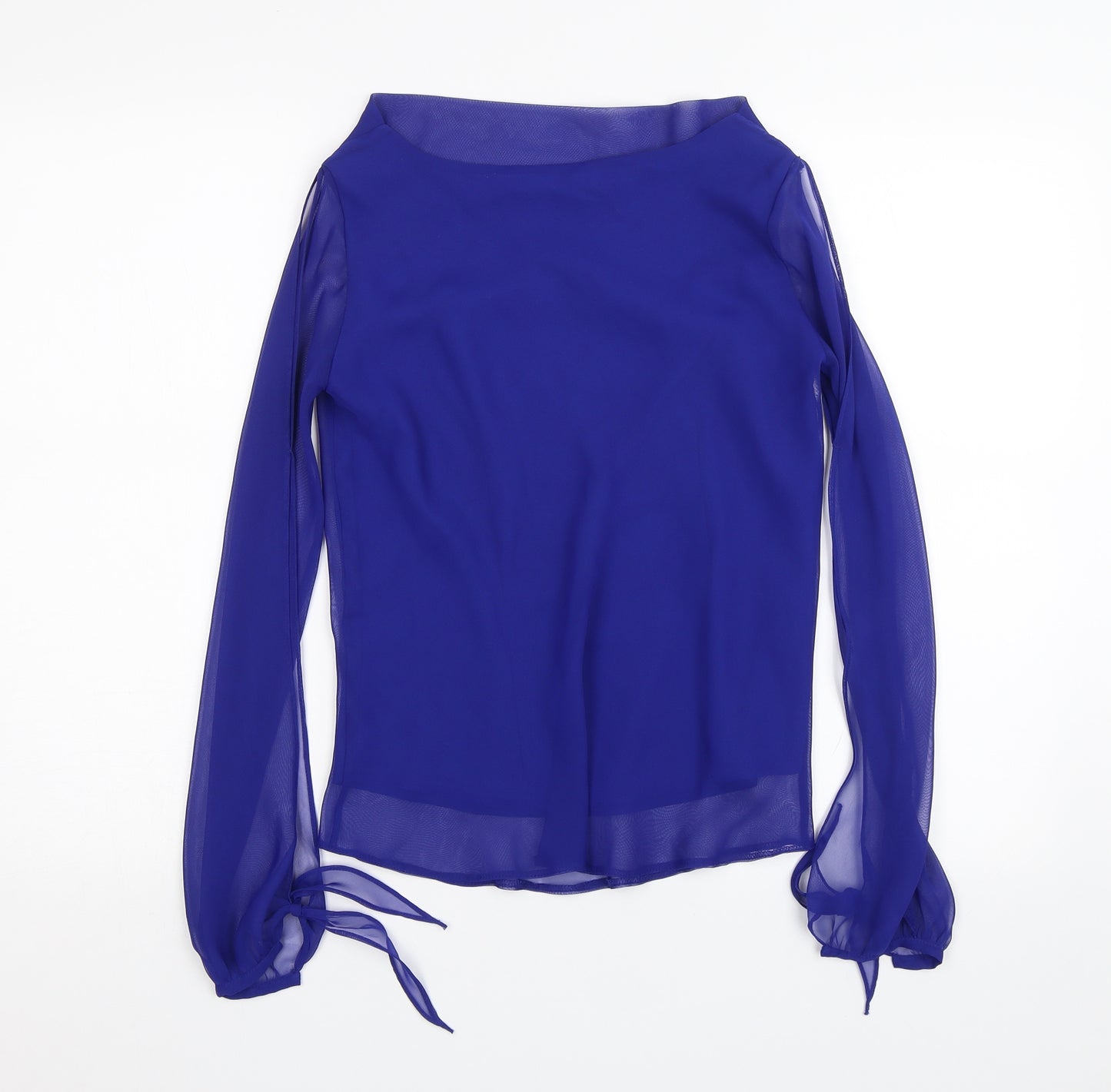 Dorothy Perkins Womens Blue   Basic Blouse Size 8