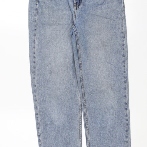 Denim Co. Womens Blue   Straight Jeans Size 10 L26 in