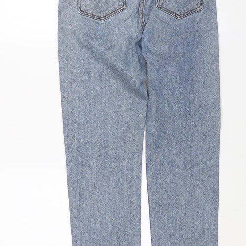 Denim Co. Womens Blue   Straight Jeans Size 10 L26 in