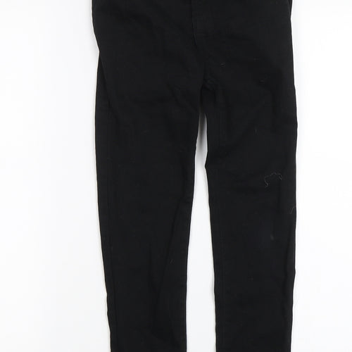 Denim Co. Girls Black   Skinny Jeans Size 9-10 Years