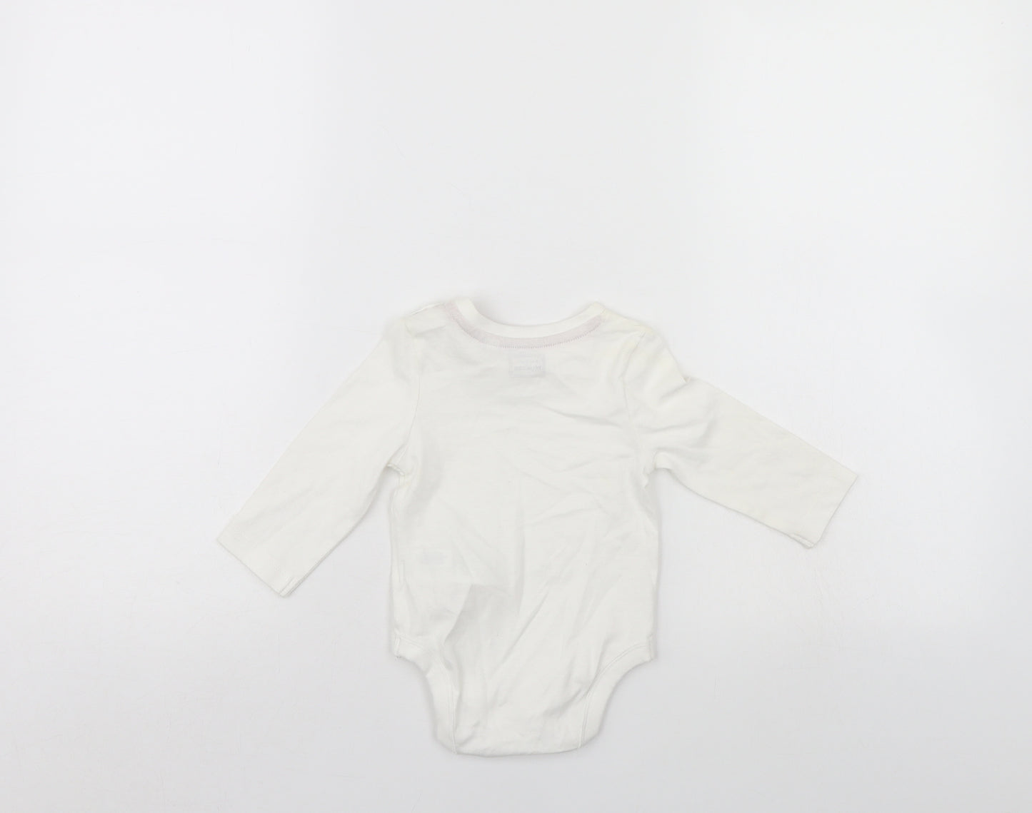 Blue Zoo Baby White   Romper One-Piece Size 3-6 Months