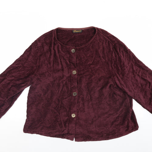 bazaar Womens Purple   Cardigan Jumper