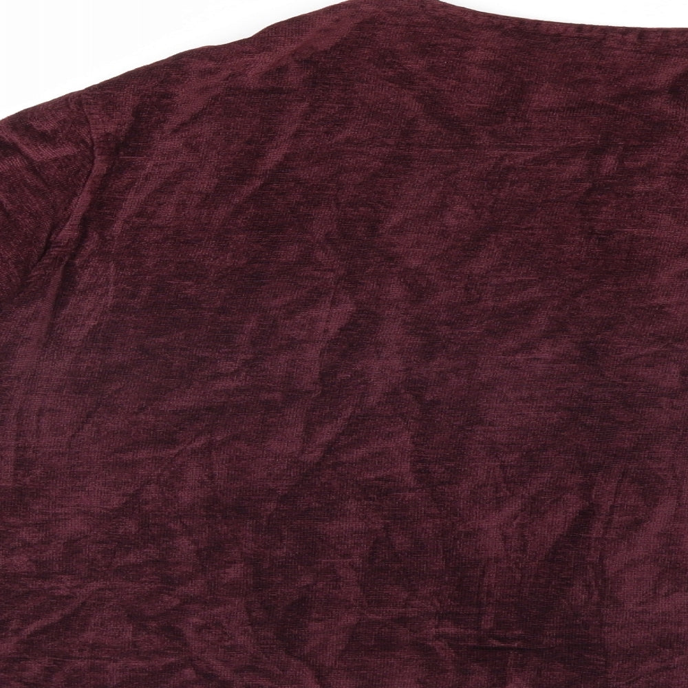 bazaar Womens Purple   Cardigan Jumper