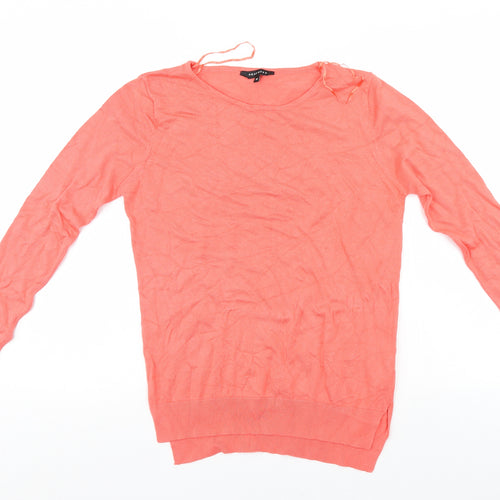 Peacocks Womens Orange   Pullover Jumper Size 10
