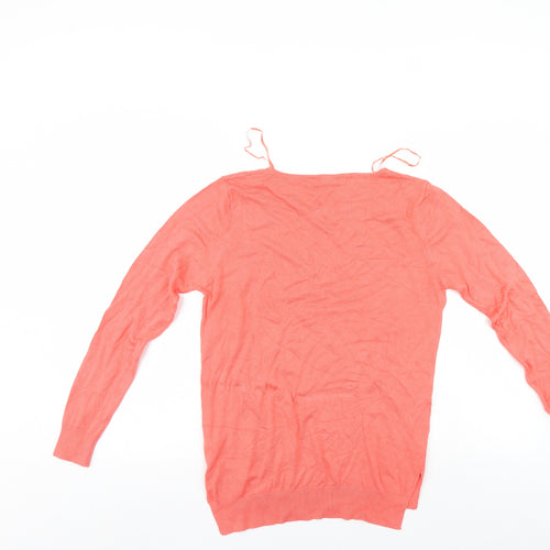 Peacocks Womens Orange   Pullover Jumper Size 10