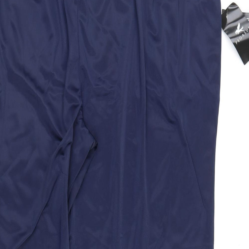 Pegasus Mens Blue   Sweatpants Trousers Size 4XL L27 in