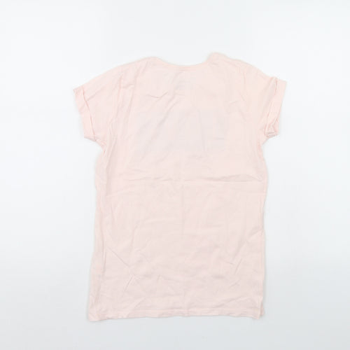 Primark Girls Pink   Basic T-Shirt Size 11-12 Years