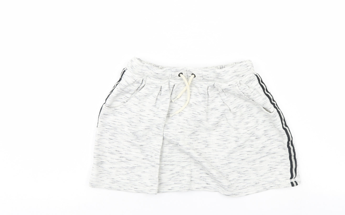NEXT Girls Grey   Mini Skirt Size 8 Years