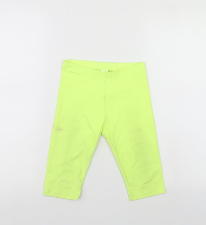 NEXT Girls Yellow    Trousers Size 7 Years - leggins