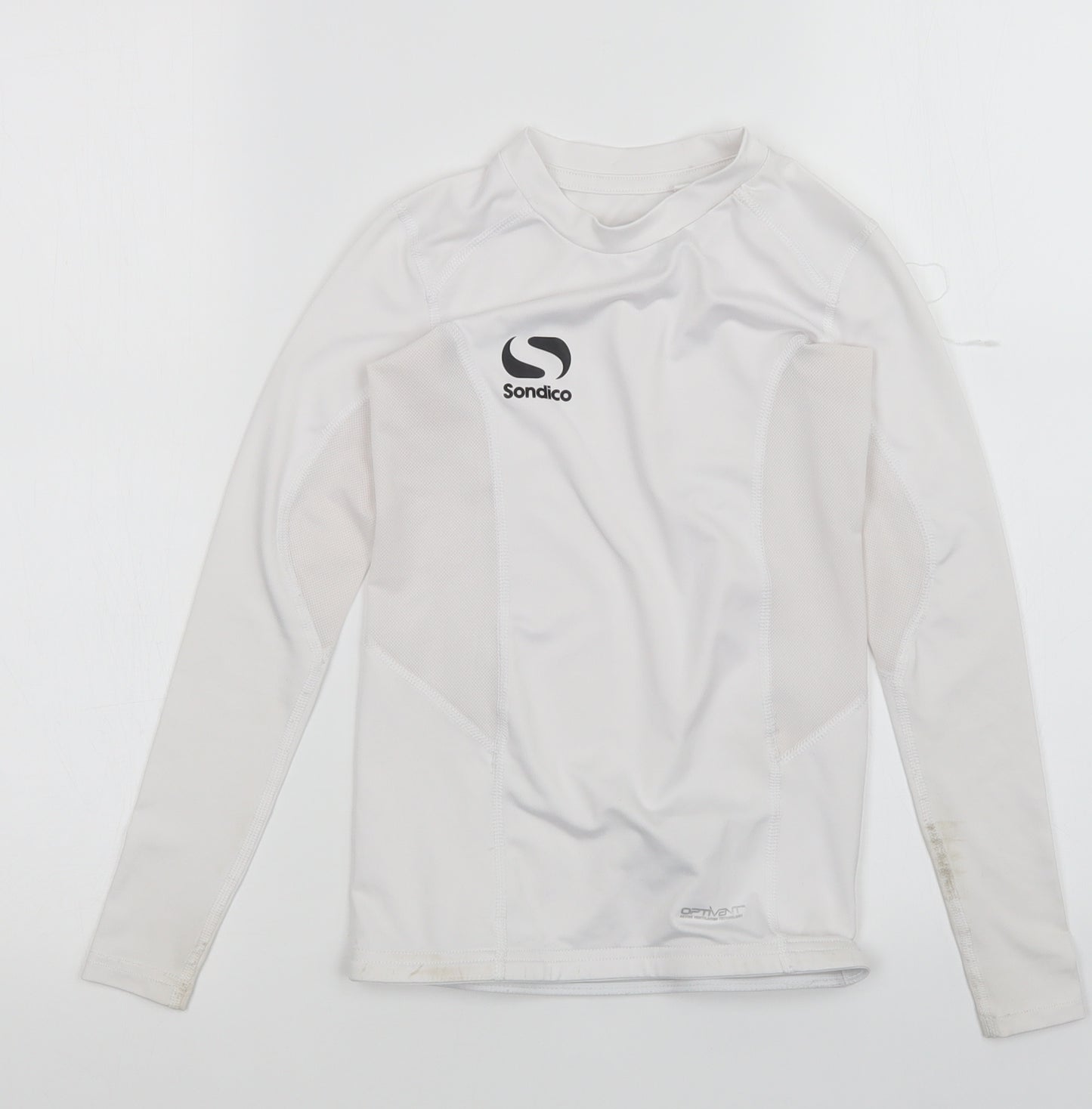 Sondico Boys White   Basic T-Shirt Size 9-10 Years