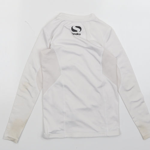 Sondico Boys White   Basic T-Shirt Size 9-10 Years