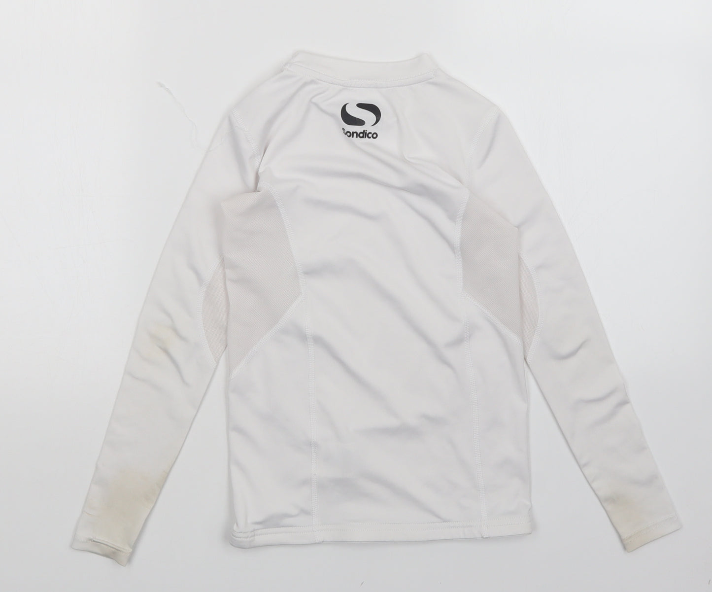 Sondico Boys White   Basic T-Shirt Size 9-10 Years