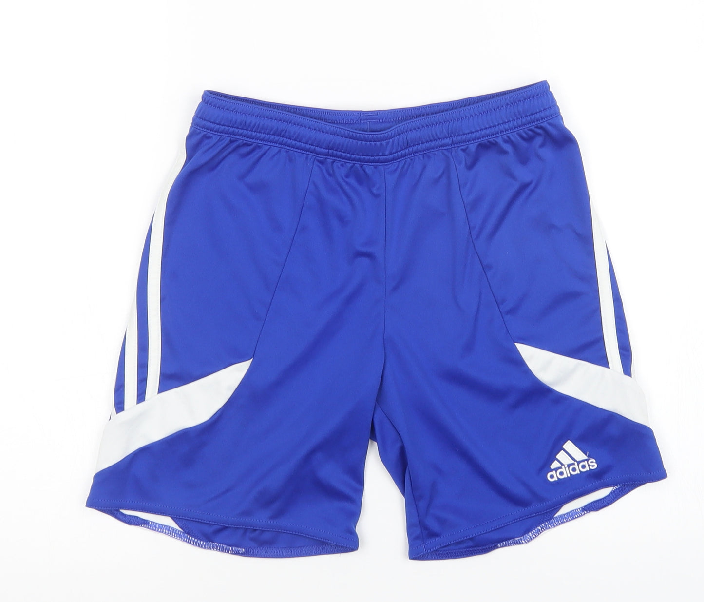 adidas Boys Blue   Sweat Shorts Size 10-11 Years
