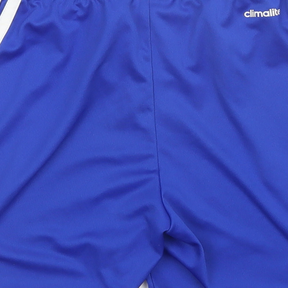 adidas Boys Blue   Sweat Shorts Size 10-11 Years