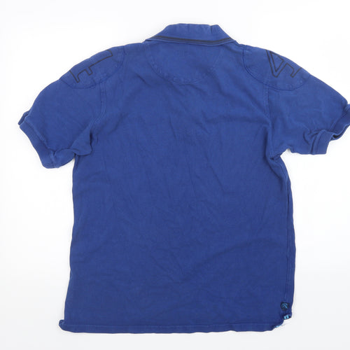 chukka Mens Blue    Polo Size M