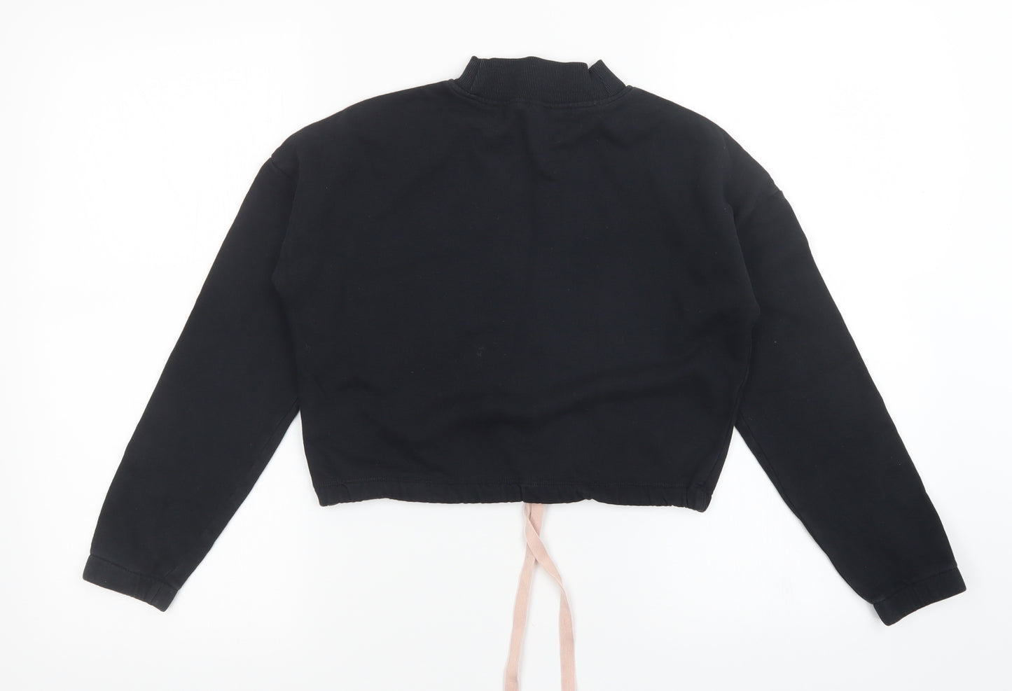 H&M Girls Black   Pullover Jumper Size 10-11 Years