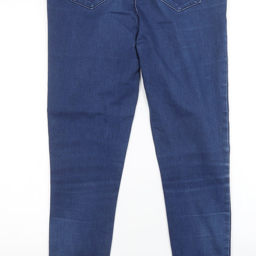 Fashion Union Womens Blue   Skinny Jeans Size 12 L29 in