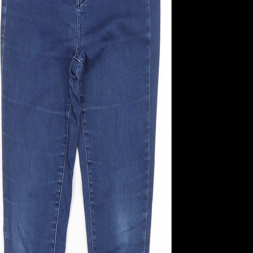 Fashion Union Womens Blue   Skinny Jeans Size 12 L29 in