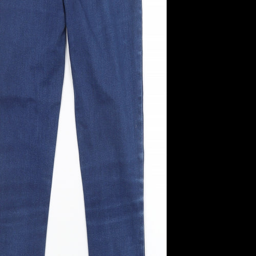 Fashion Union Womens Blue   Skinny Jeans Size 12 L29 in