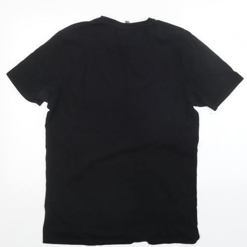 ASOS Mens Black    T-Shirt Size M  - Nirvana