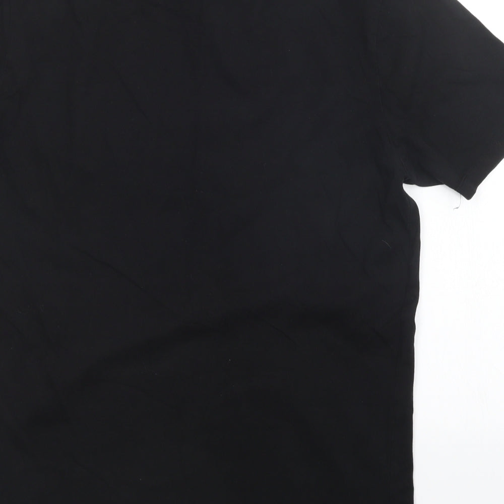 ASOS Mens Black    T-Shirt Size M  - Nirvana