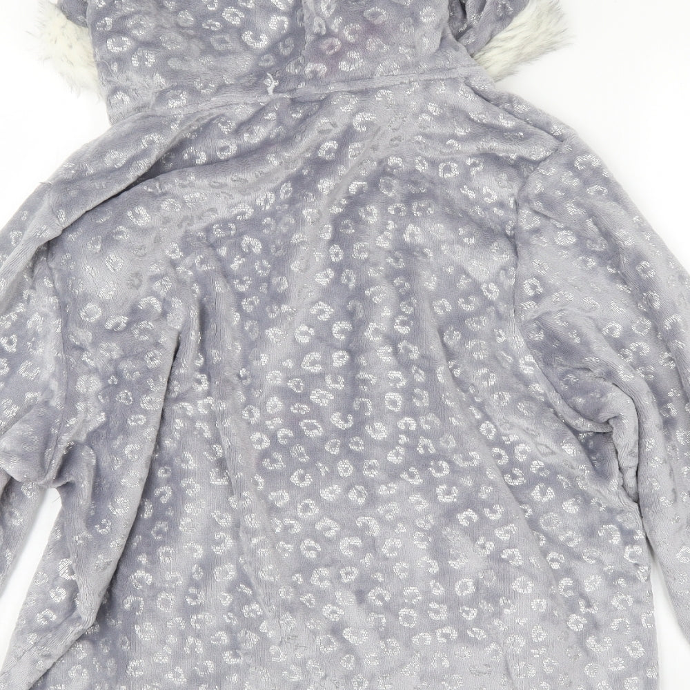 George Womens Purple Animal Print   Pyjama Top Size 20