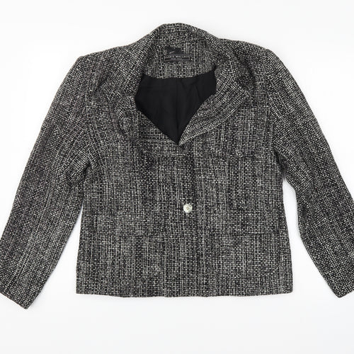 Harris Wallace Womens Multicoloured Check  Jacket  Size 12