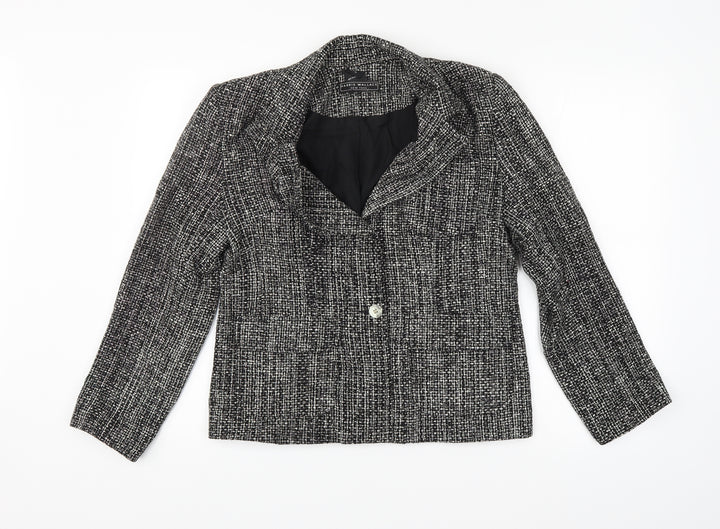 Harris Wallace Womens Multicoloured Check  Jacket  Size 12