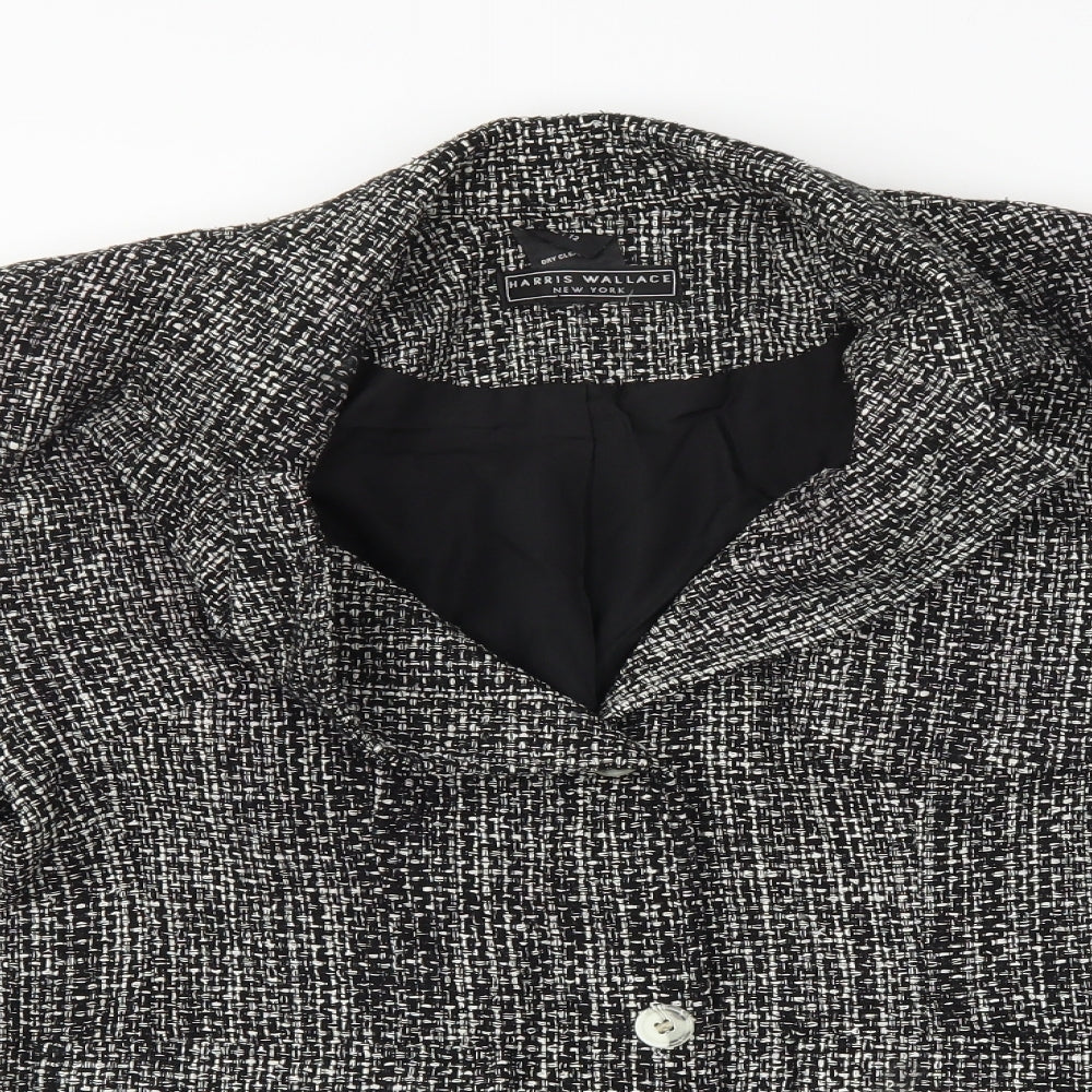 Harris Wallace Womens Multicoloured Check  Jacket  Size 12