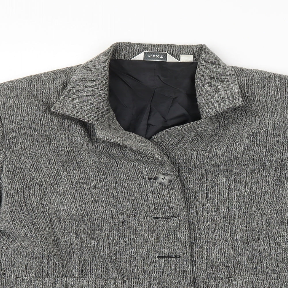 NEXT Womens Grey   Jacket  Size 14