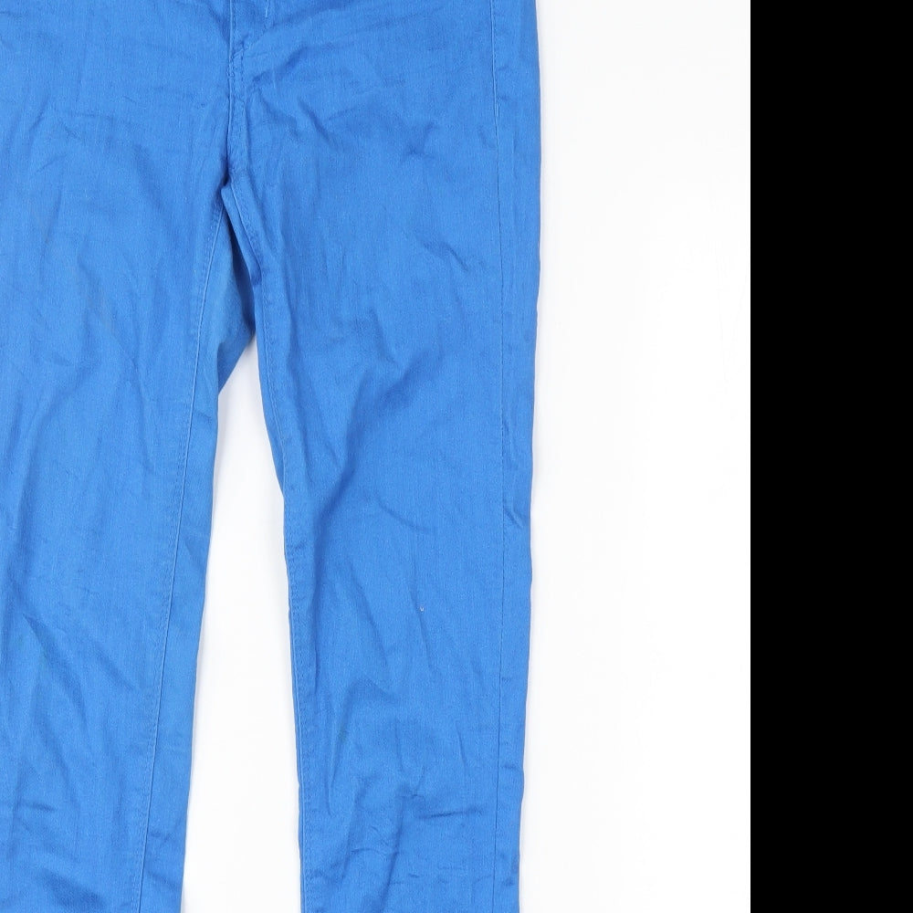 TALLY WEiJL Womens Blue   Straight Jeans Size 10 L30 in