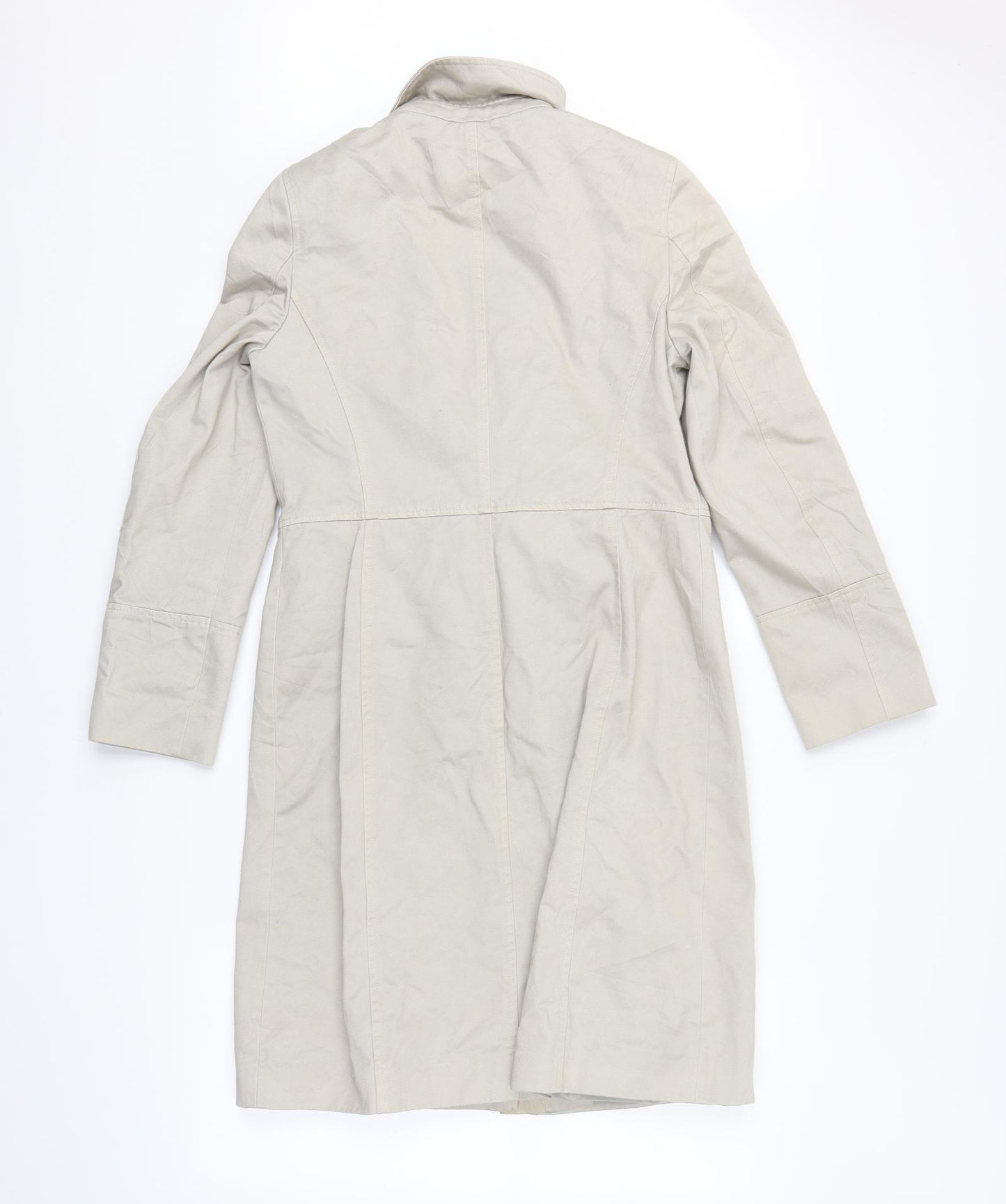 Preworn Womens Green   Trench Coat Coat