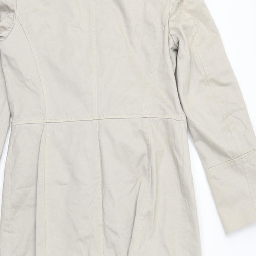 Preworn Womens Green   Trench Coat Coat